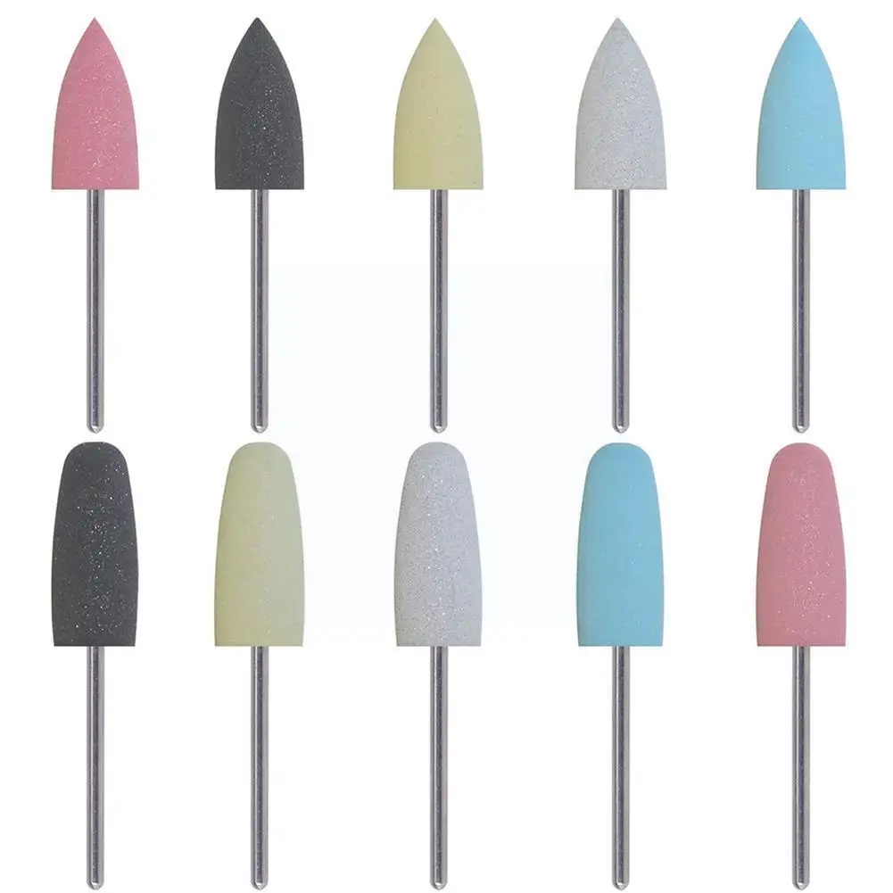 

Фреза для маникюра и педикюра, силиконовая шпилька для кутикулы, вращающаяся Шлифовальная головка для маникюра и педикюра, Gr M2Z7