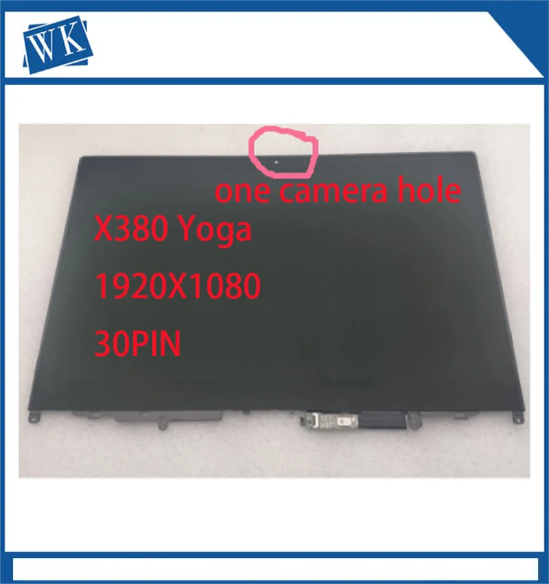 Pantalla táctil LCD para Lenovo Thinkpad X380 Yoga 20LH, reemplazo completo de...