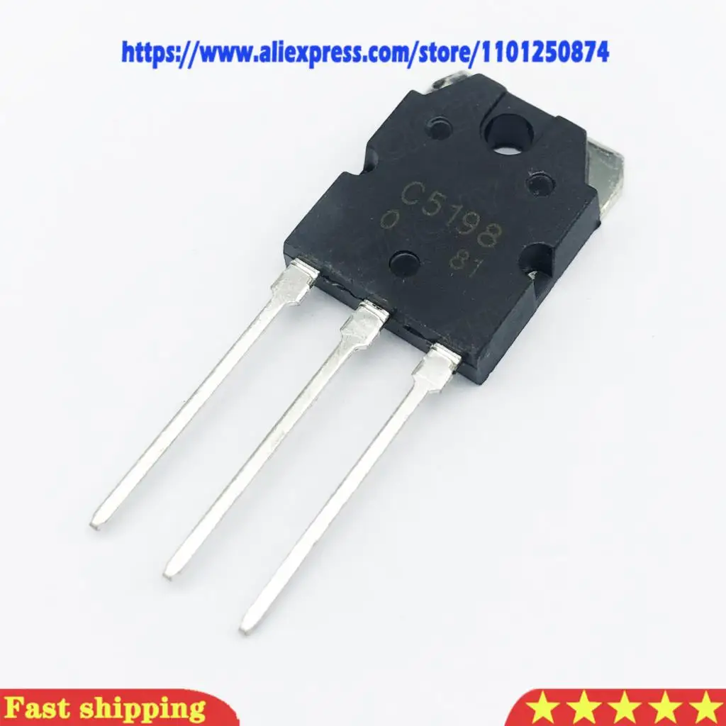 10 шт. 2SC5198 2SA1941 A1941 C5198 B817 D1047 B688 D718 2SA1265 2SC3182 A1265 C3182 A1962 C5242 A1939 C5196 A1264N C3181N TO-247 - купить