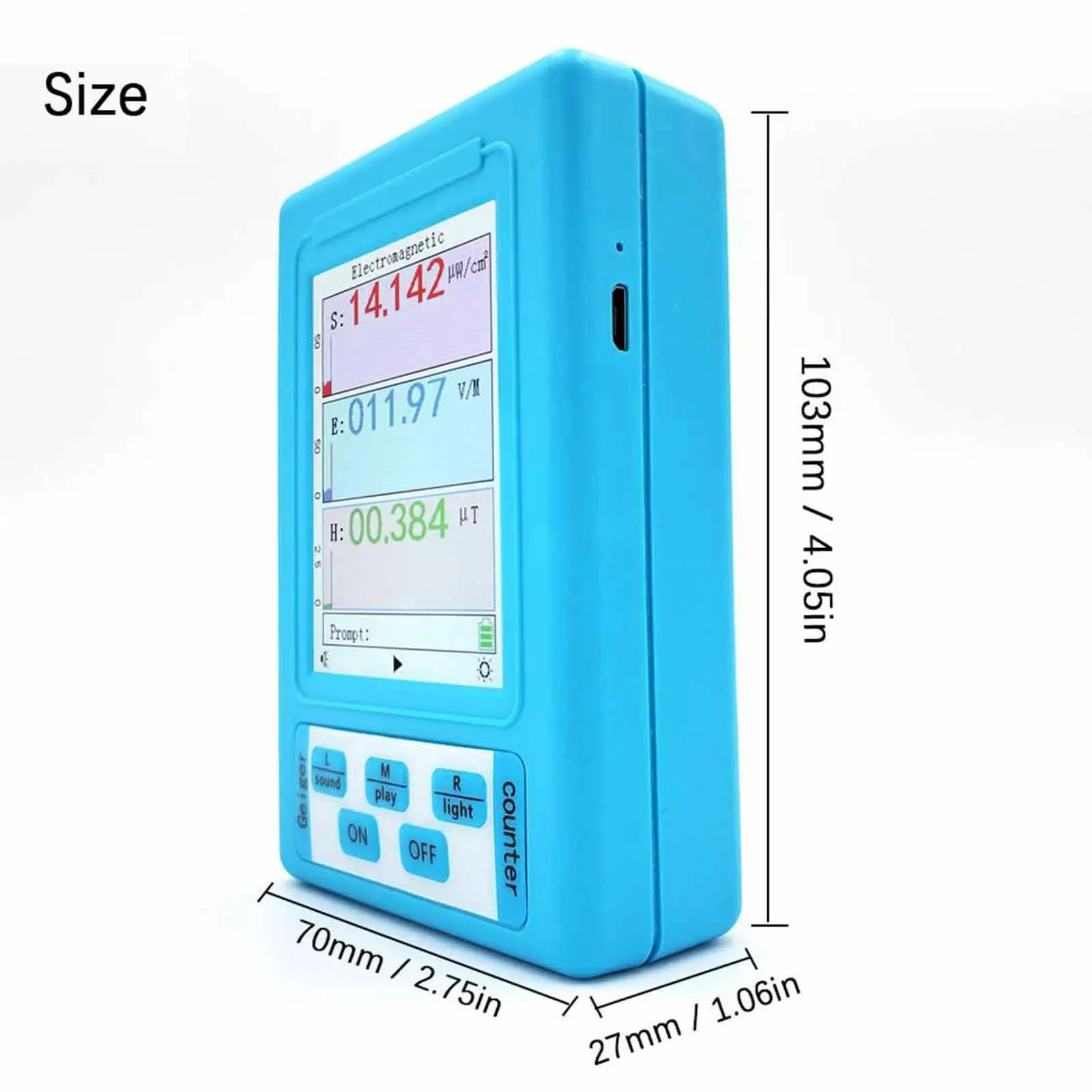 

ELECTRO MAGNETIC RADIATION METER DETECTOR EMF METER DOSIMETER TESTER