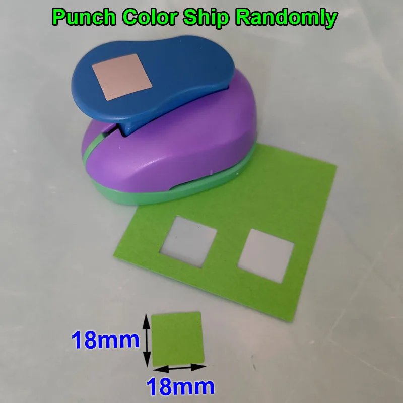 

11 мм 18 мм 25 мм 50 мм квадратный круг ремесленный дырокол для скрапбукинга школьный DIY резак для бумаги пена EVA геометрические дыроколы