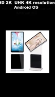 32 inch floor stand rotatable screen led android 4g wifi network android display digital totem signage advertising equipment