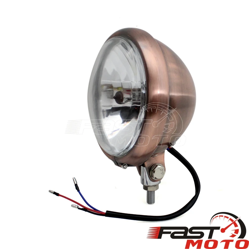 Универсальная мотоциклетная фара 5 75 дюйма лампа H4 лампочка Healight