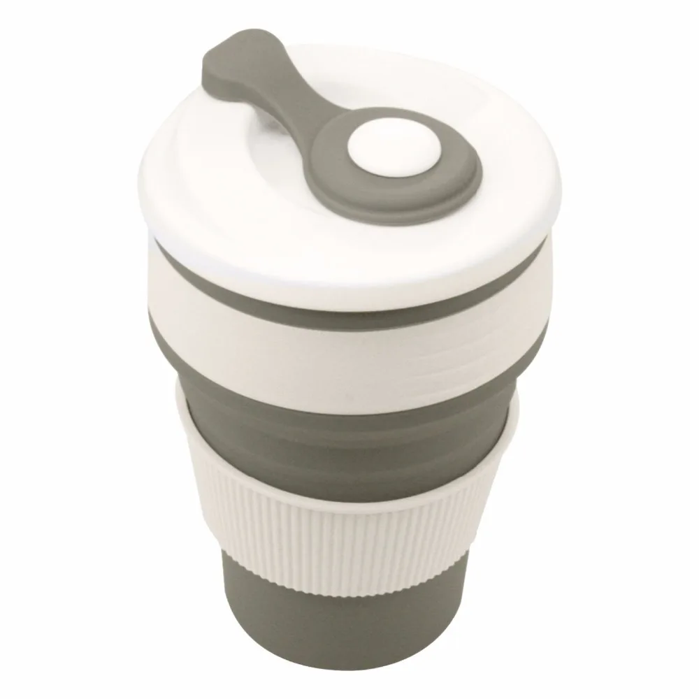 

Coffee Mugs Travel Collapsible Silicone Cup Folding Water Cups Drinking Ware BPA FREE Food Grade Mug Tea Coffee Cups Drinkware