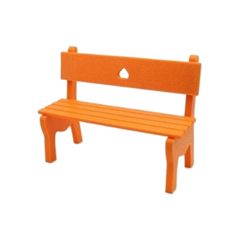 1 шт. однотонная маленькая скамейка креативная мебель для кукольного дома декор