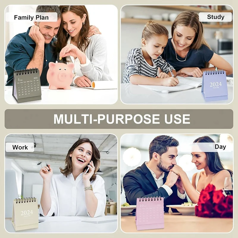 Мини-настольный календарь на 2023-2024 годы работает от восьми 2023 до дела маленький