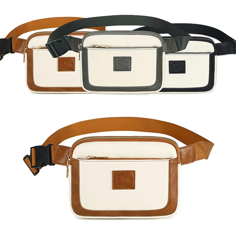 

Спортивная водонепроницаемая поясная сумка, вместительный мессенджер унисекс для йоги, фитнеса, бега, спортивный дорожный кошелек, сумочка на живот