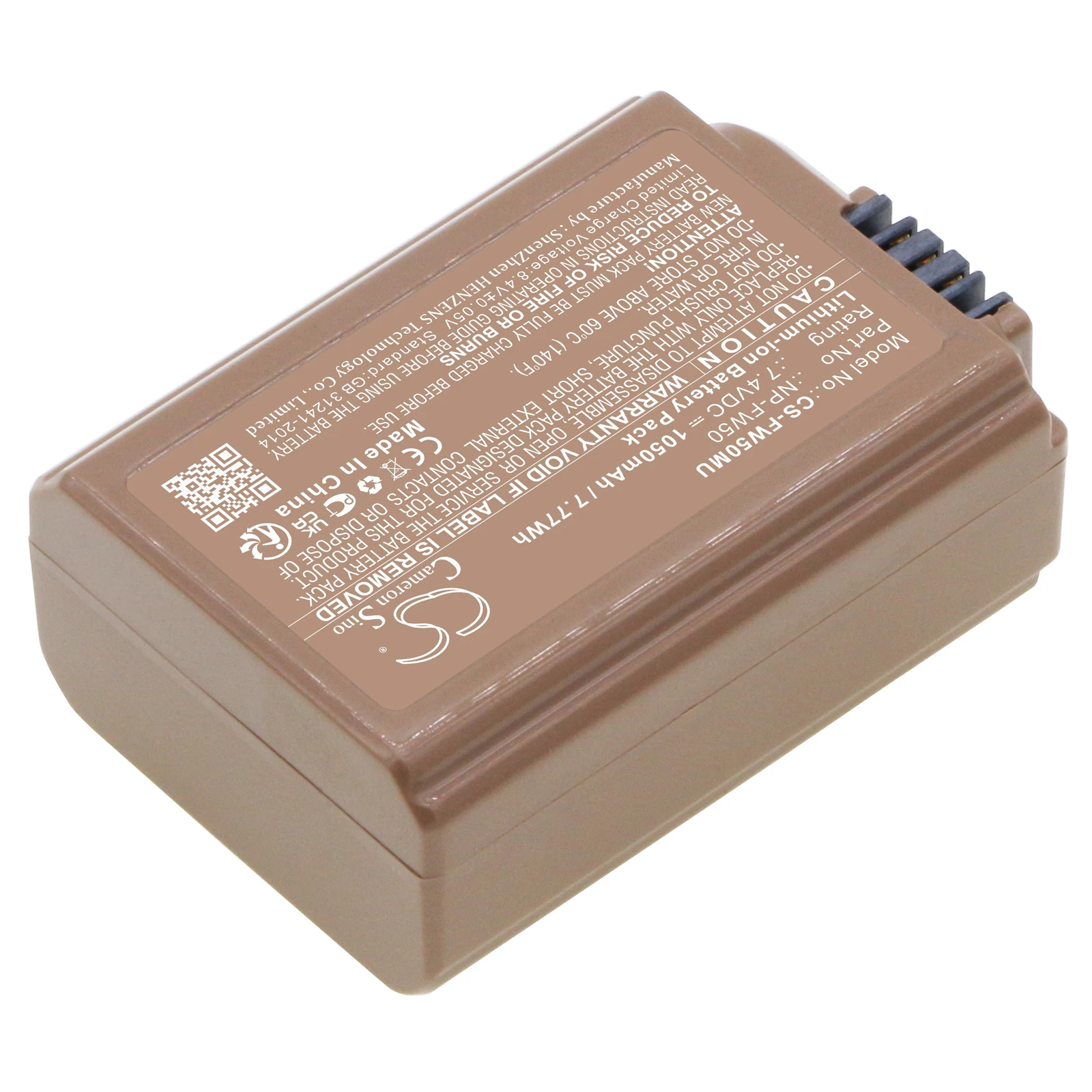 Сменный аккумулятор CS для Alpha 55 55V 6 7 A6300 SLT-A35 DLSR A33