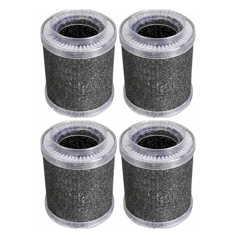 

4PCS HEPA Replacement Filter Activated Carbon Filters for Air Purifier to Remove Airborn Contaminants and Odors
