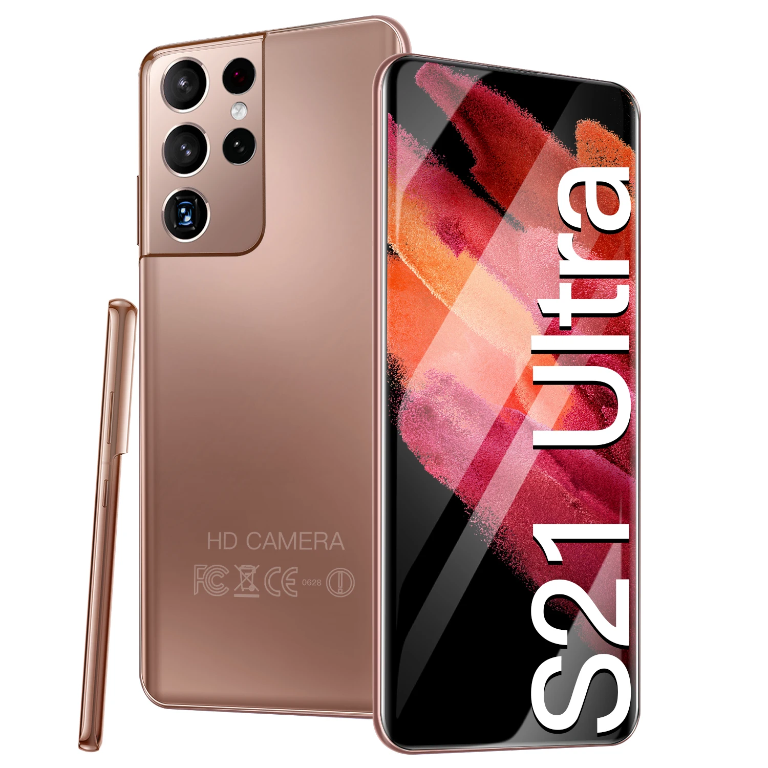 

Android Phone S21 Ultra Mobile Phones 5G 16GB RAM 512GB ROM Global Version Cellphone 10Core 24MP+48MP Smartphone 6800mAh Face ID