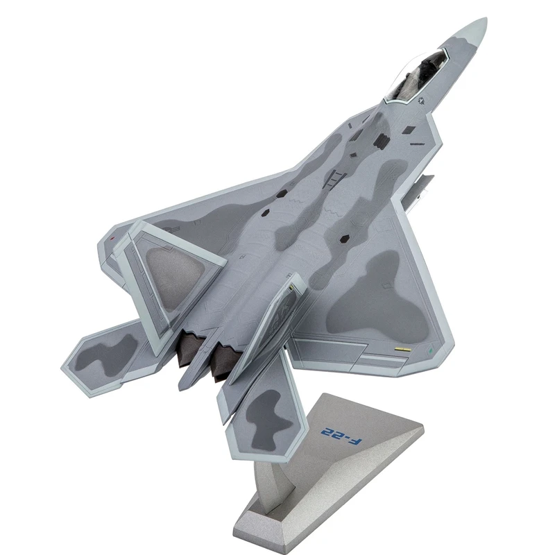 

1/72 Scale F-22 Simulation Fighter Model,Static Metal Plane Model For Collectibles And Children's Toys