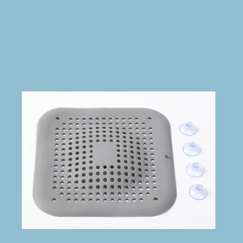 Квадратная присоска сливной фильтр для пола канализационный ванной комнаты