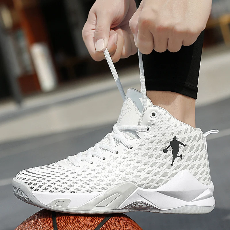 Brand Professional Men's Kids Basketball Shoes Breathable High Top Basketball Boots For Men Women Outdoor Trainer Athletic Shoes