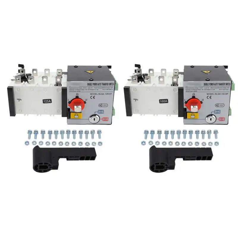 

Переключатель передачи генератора 400 В переменного тока, переключатель генератора с 4 функциями работы для офиса