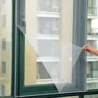 Самоклеящаяся противомоскитная сетка, занавеска для насекомых, москитная сетка для окон, экран для насекомых, товары для дома