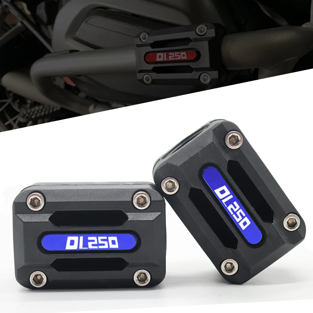 

For SUZUKI DL250 V-Storm VSTORM DL 250 22/25/28mm Motorcycle Engine Crash Bar Protection Bumper Decorative Guard Block