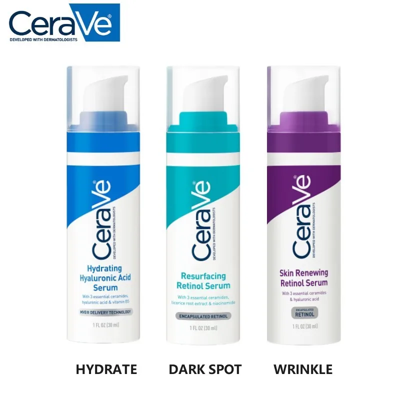 CeraVe resurfacing retinol serum 2つ