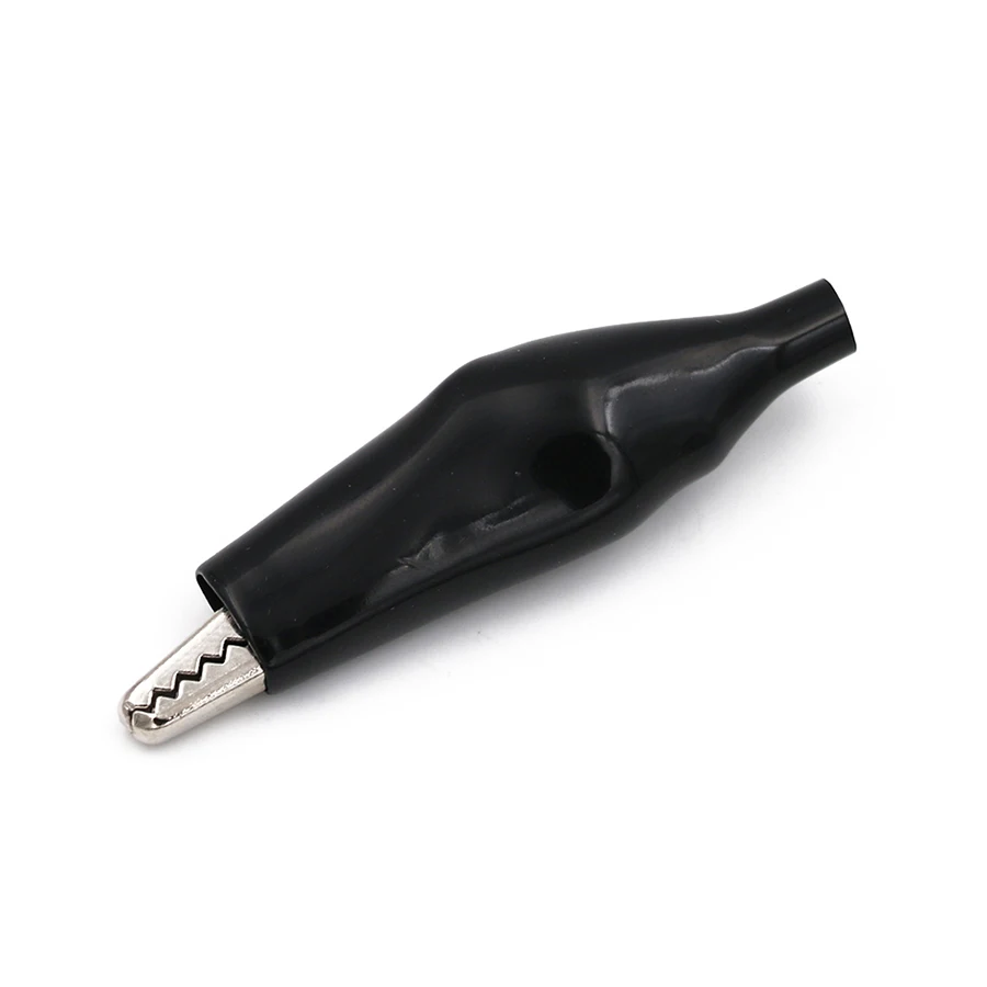 Бесплатная доставка, большой зажим для крокодиловой кожи, зажим для измерения яркости, зажим для носа с кончиком, отверстие 6 мм (20 штук в меньше)