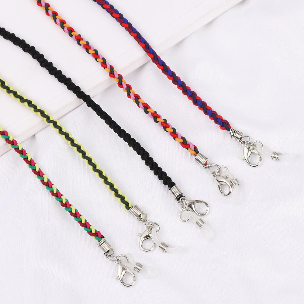 

2022 New Colorful Glasses Chains Anti-lost Eyeglass Rope Women Men Face Mask Lanyards Extender Neck Straps Mask Cord Holder