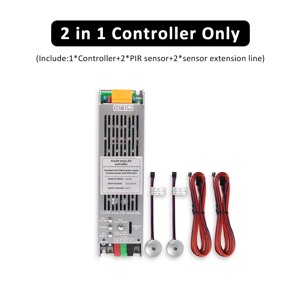 

Светодиодная лента WeeTisa 24В с эффектом бегущей воды