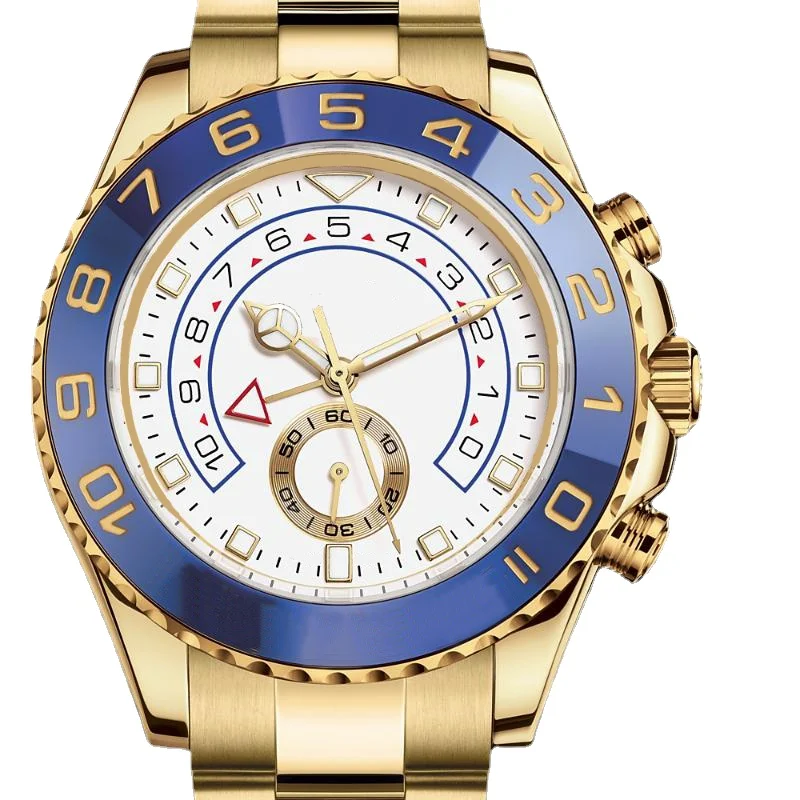 

mens mechanical watch GMT Blue ceramic automatic