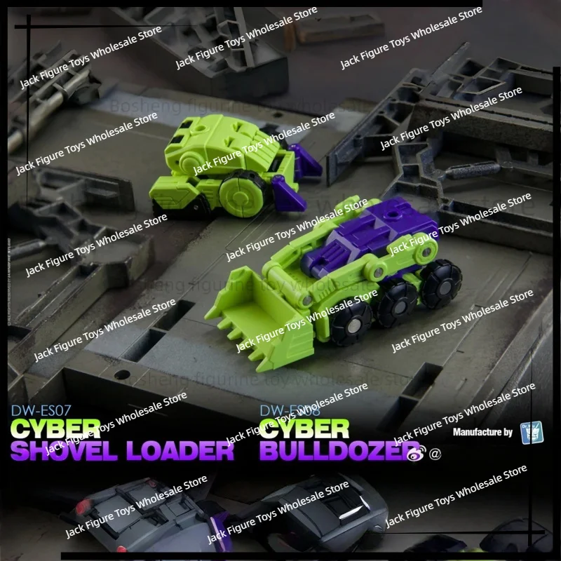 Фото Предзаказ: Фигурка DR.WU DW-ES07 DW-ES08 Bonecrusher Scrapper Devastator Cycer Bulldozer Cybcer Shovel Loader в коробке №2