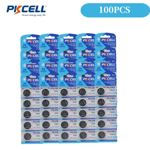 PKCELL CR2032 литиевые батарейки