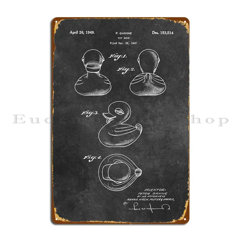 

Запатентованное искусство Ганин 1947 игрушечный металлический плакат на стену Настенная роспись создание пещеры детской комнаты жестяной знак плакат