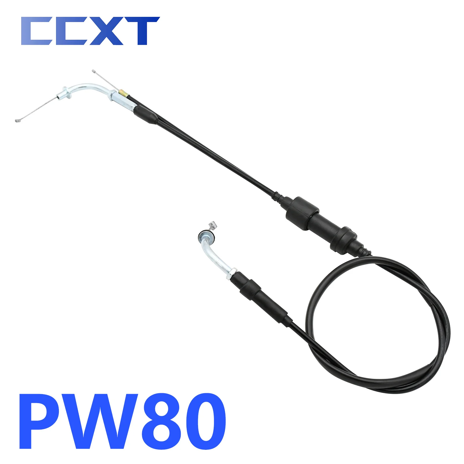 

Трос дроссельной заслонки для мотоцикла, газовый клапан для BW80 1986-1990 PY50 1981-2015 PW50 1981-2009 Yamaha PW80 1985-2007, запчасти