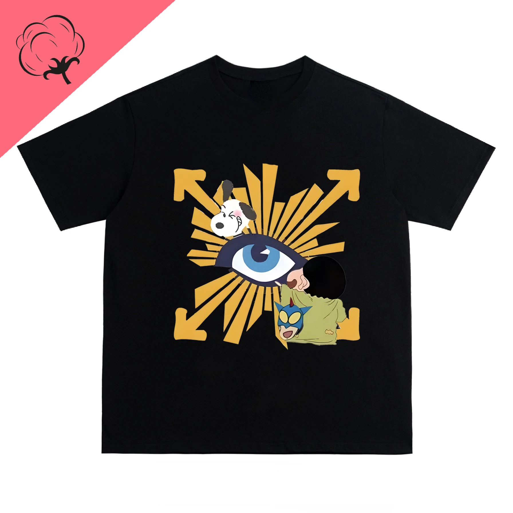 Модные брендовые футболки с короткими рукавами и принтом Xiaoxin в китайском стиле