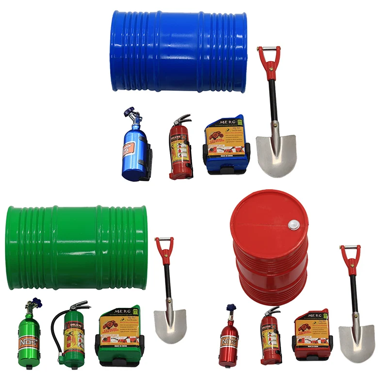 

5Pcs 1/10 Rc Crawler Simulation Accessory Parts Model For Axial Scx10 Trx4 Rc Car Parts Toys For Children