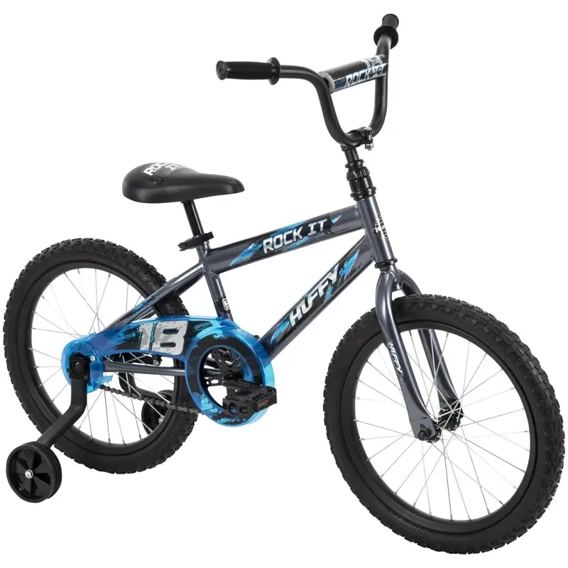 

18" Rock It Boys Sidewalk Bike, Gray Bicycle for kids US warehouse Free Shipping
