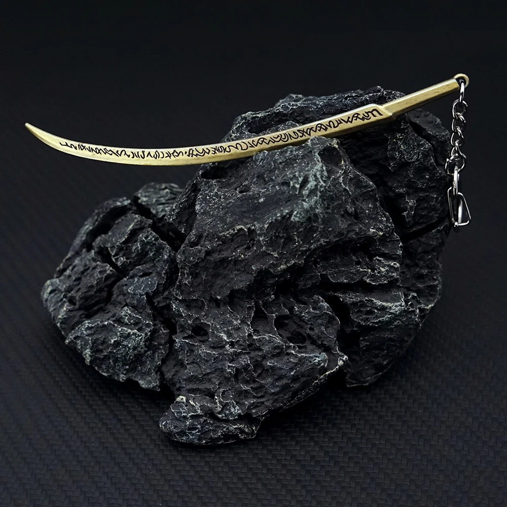 14 см кожаный кулон Рука Малинии брелок для игр 1:12 металлическое лезвие модель