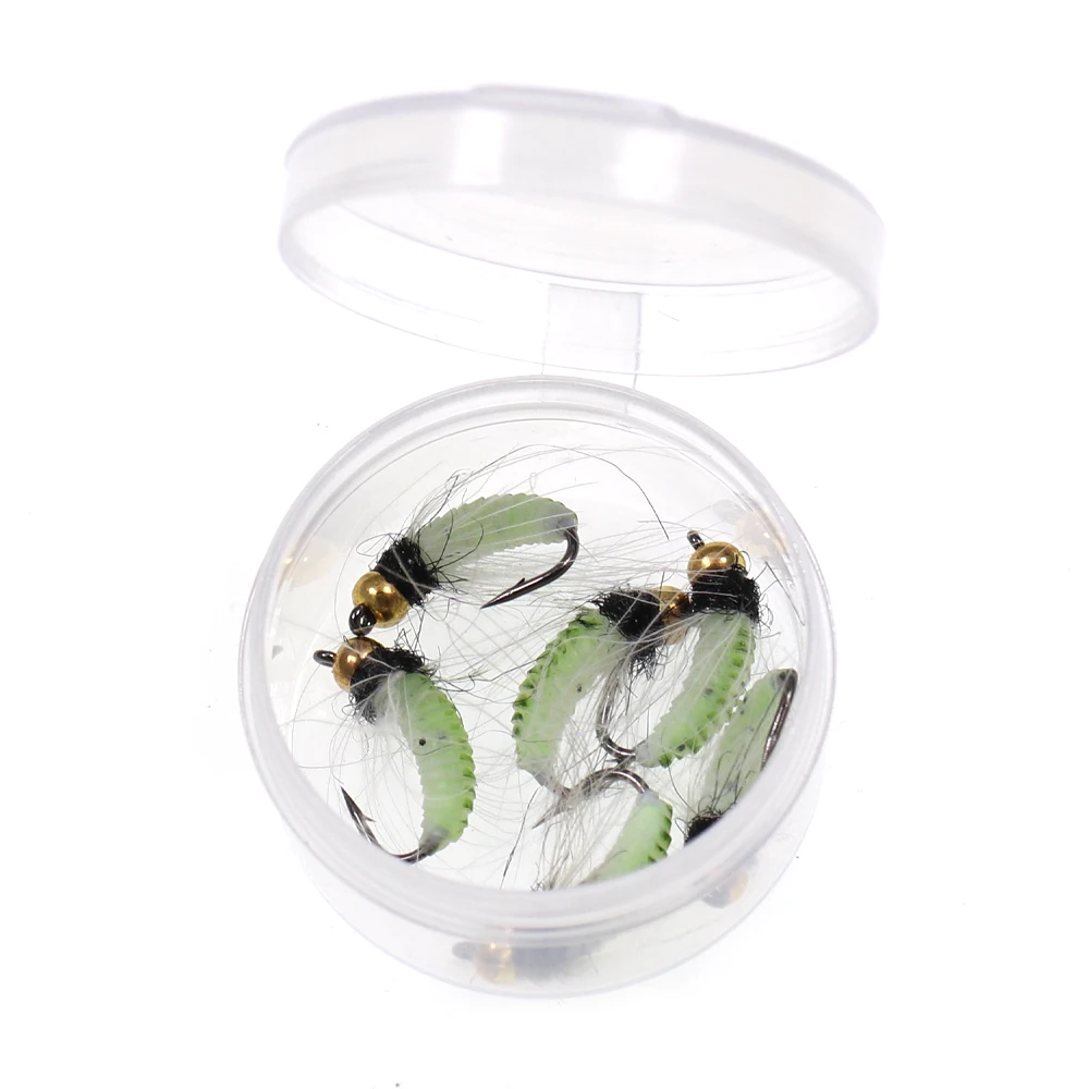 Vtwins латунные бусины Caddis Larva Pupa Nymph перо Hackle UV Bug червь влажные мухи искусственная приманка для ловли форели нахлыстом (art.: 3920bc45a49d2) - 3920bc45a49d2