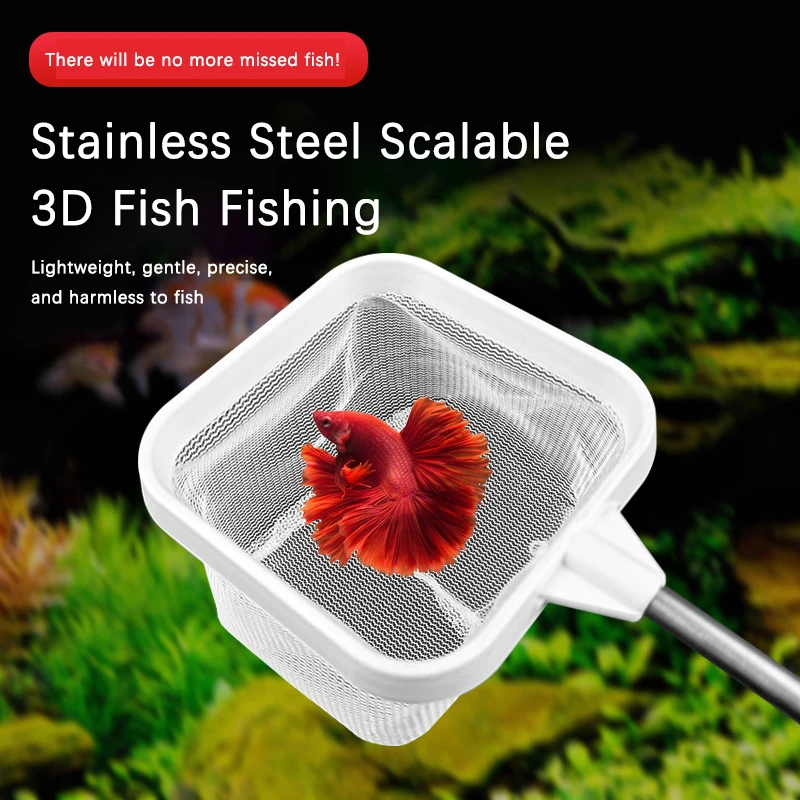 Телескопическая Ручная Рыболовная Сеть Из Нержавеющей Стали, Аксессуары ...