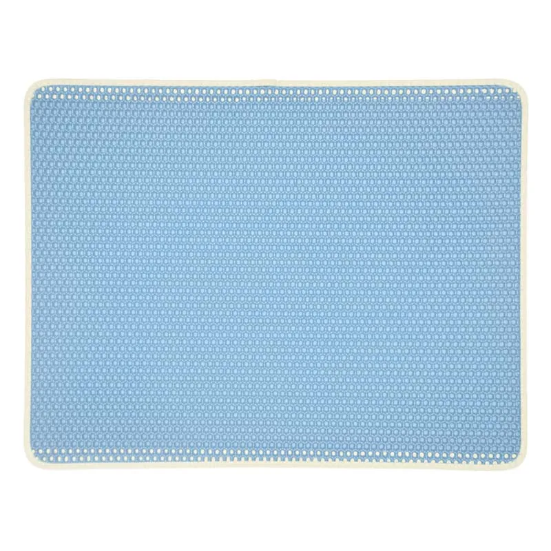 Rectangle Waterproof Cribriform Cat Litter Mat EVA Pet Trapping Holder Cats Bottom Non-slip Puppy Pad Floor | Дом и сад