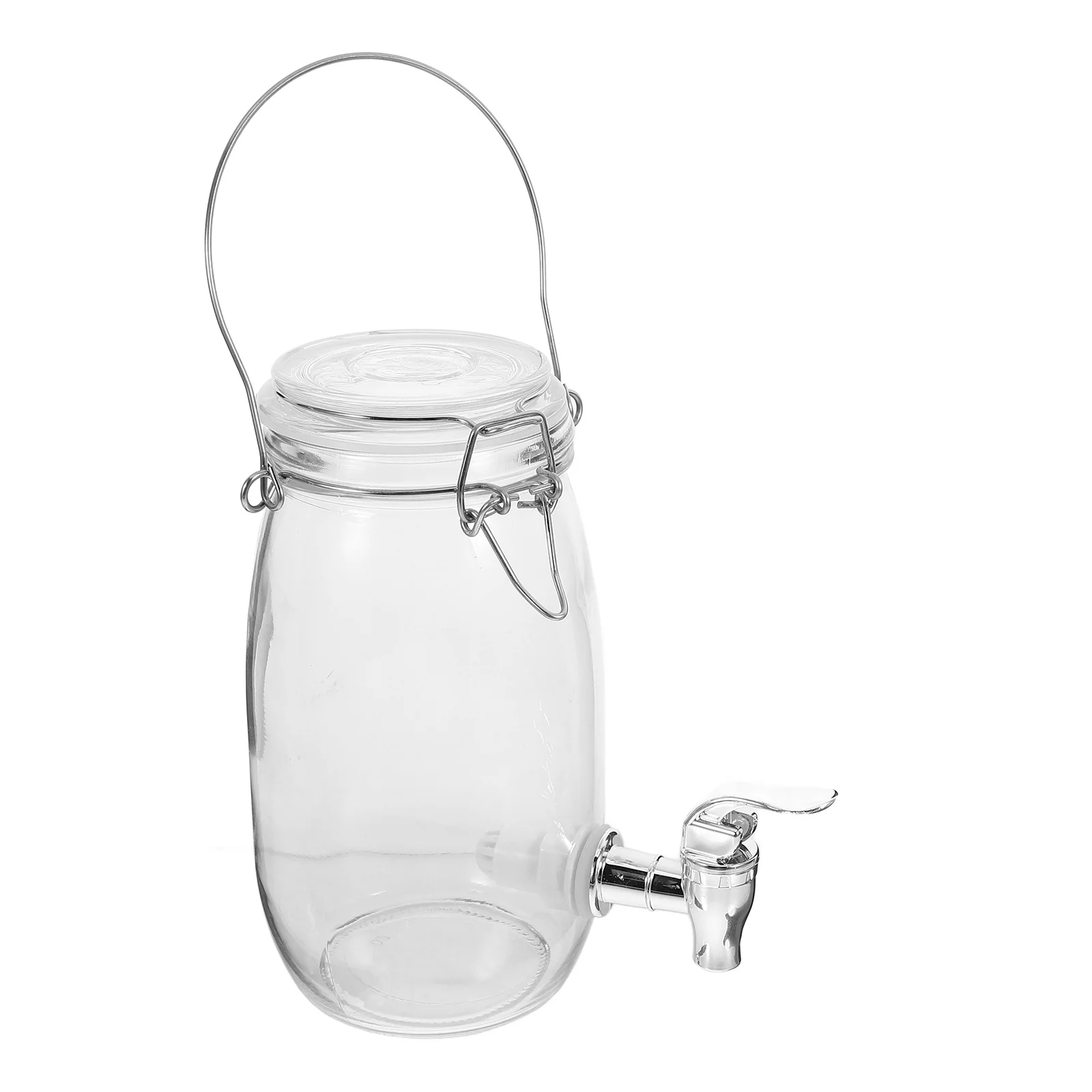 Кувшин для воды банка сока стеклянная посуда бутылка напитков диспенсер питья