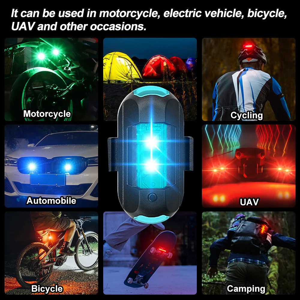 Мини-мотоцикл электрическое транспортное средство мигающий фонарик