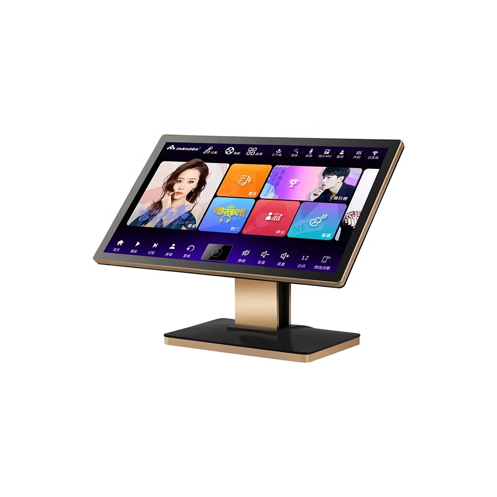 

KTV 22" Touchscreen Digit Karaoke Player 3TB Desktop InAndOn WIFI Karaoke System Professional Touch Screen Karaoke Machine