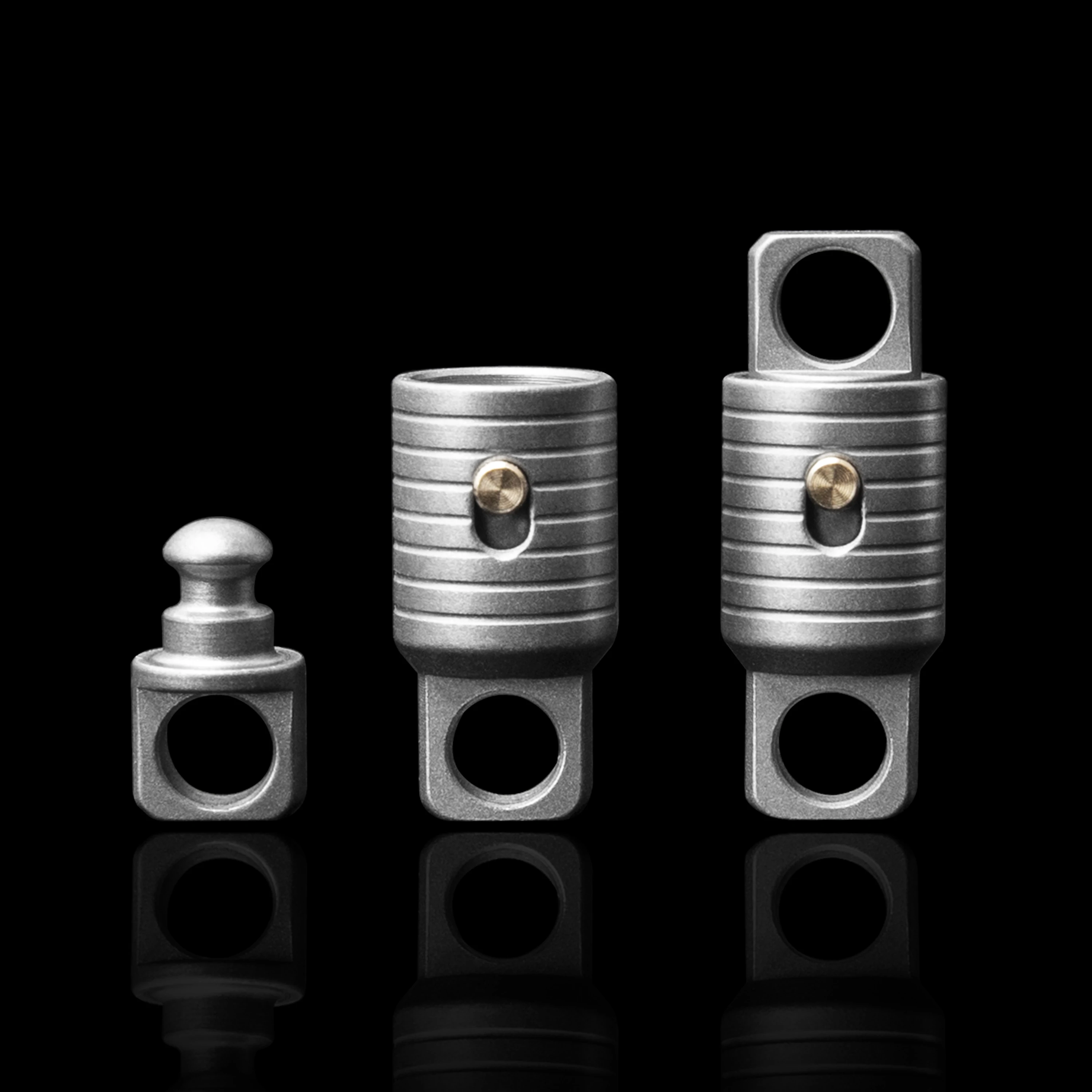 Мини-брелок из титанового сплава портативный быстросъемный прочный бытовой