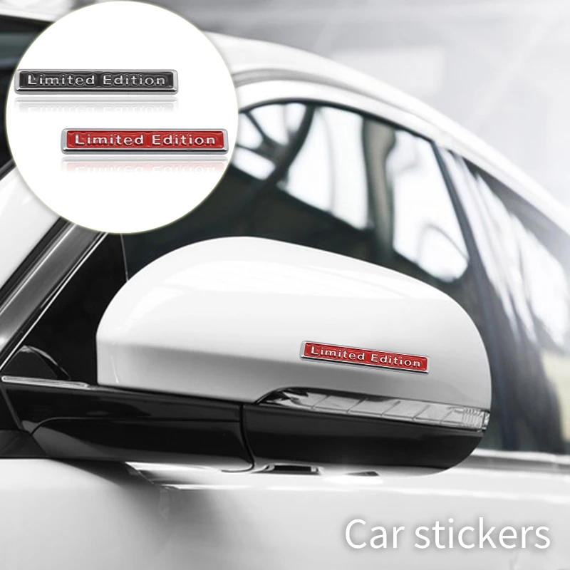 

1Pc 2021 Auto Car Sticker Badge Decal Car Stickers 3D Metal Chrome Limited Edition Emblem for Universal For All Cars