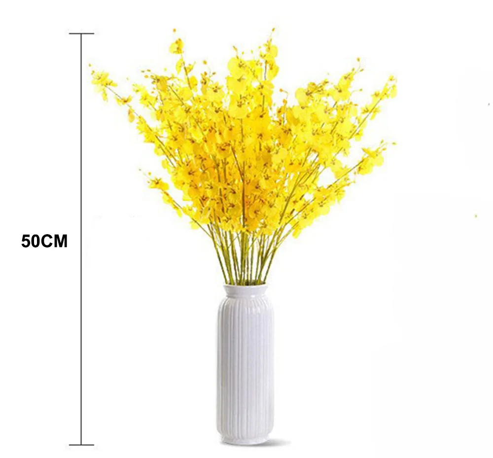 6 шт./Лот искусственные орхидеи 50 см |