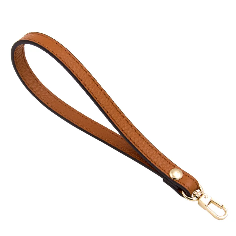 Lychee Pattern Bag Wrist Strap 19cm Long PU Leather Shoulder Bag Strap Handles Purse Handle For Handbag Belts Bag Accessories
