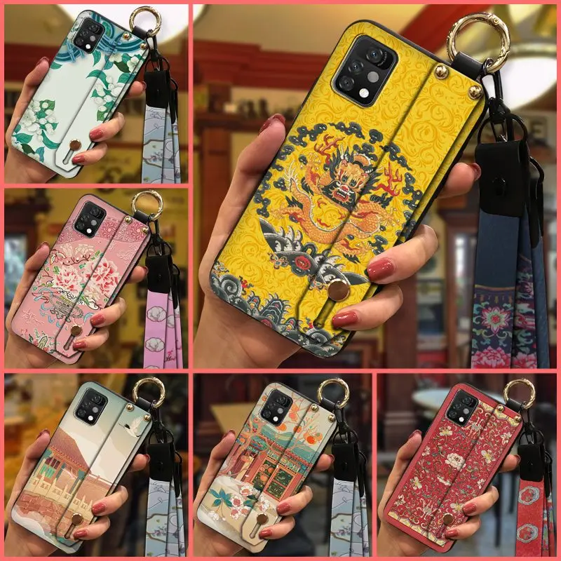 soft silicone phone case for umidigi a11 pro max original cover anti dust phone holder wrist strap free global shipping