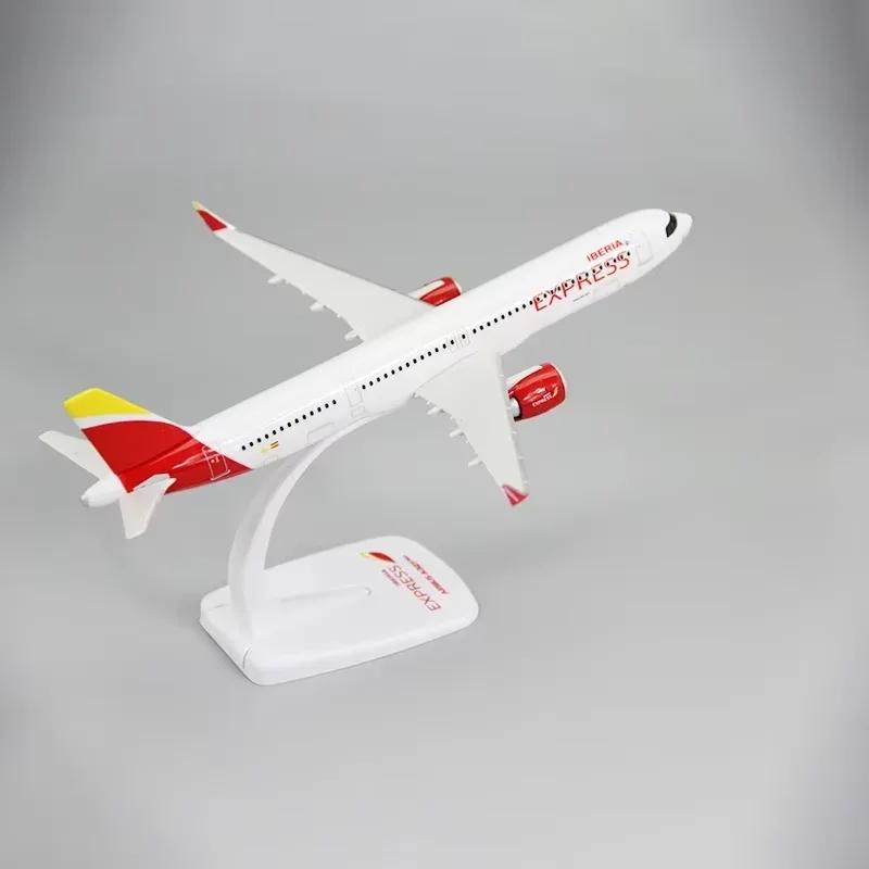 Фото A321 NEO Iberia, масштаб 1:200, АБС-пластик, модель самолета, комплект для сборки игрушек, коллекционная модель из смолы, детская игрушка в подарок №4