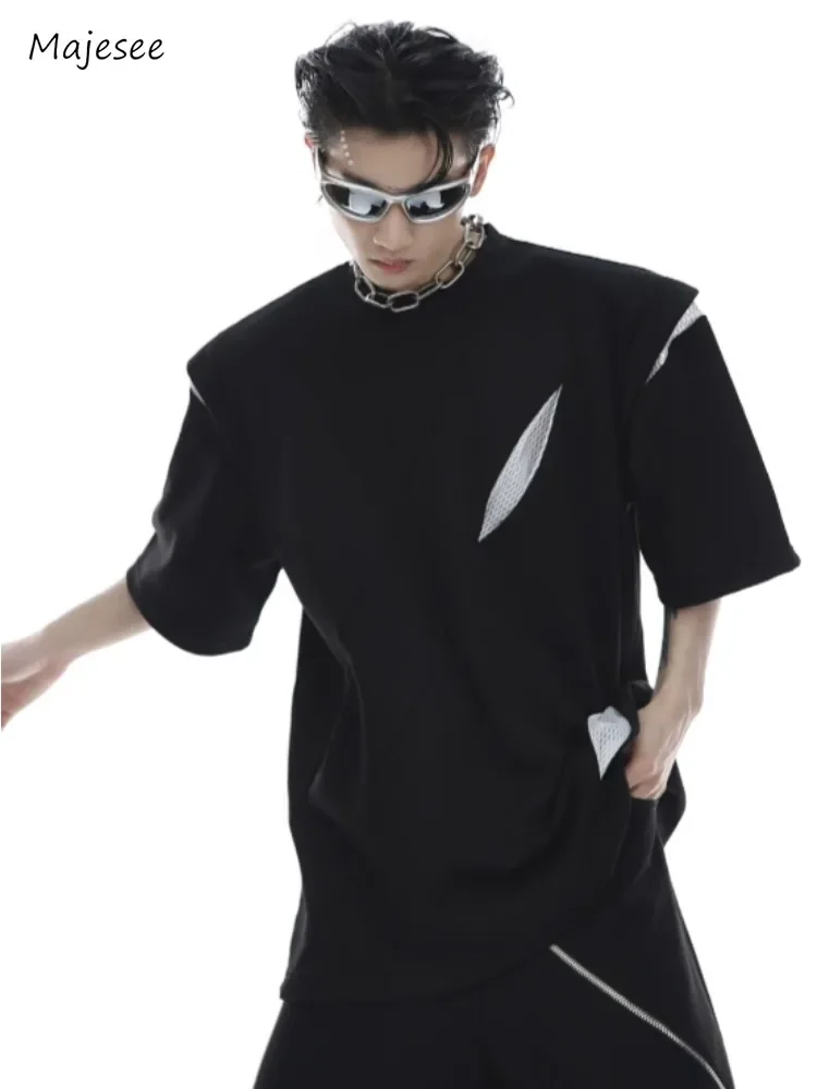 Футболки мужские летние шикарные с сегментом дыр и разборкой в американском