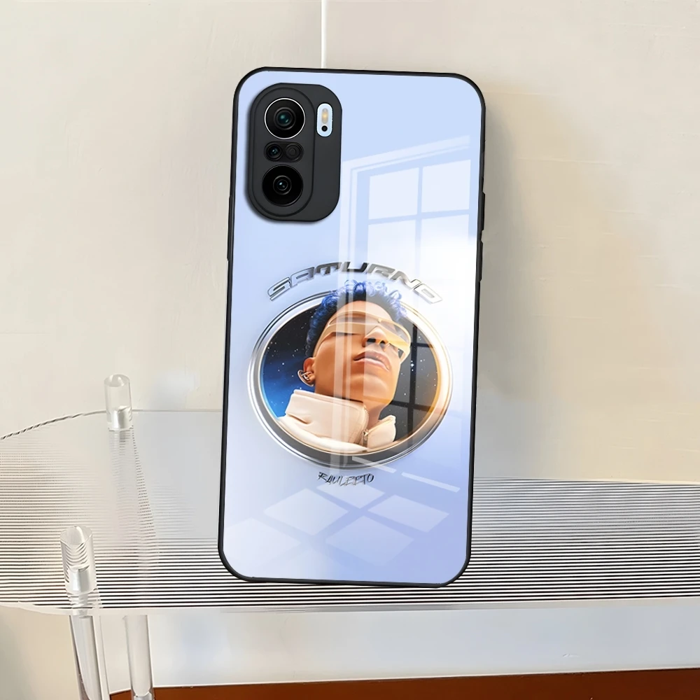 Singer Rauw Alejandro Playa Saturno Чехол для телефона Redmi 13 12 13c 12c Note Pro Plus 11 10 12s 11s Стеклянный