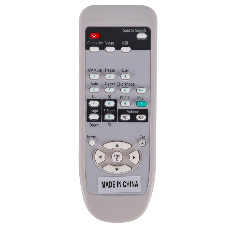 

Replacement Remote Control Suitable For Epson Projector Emp-S3 Emp-S3 X3 S4 Emp-83 Emp-83H Eb-440W Eb-450W Eb-460/I H283A Emp-S1