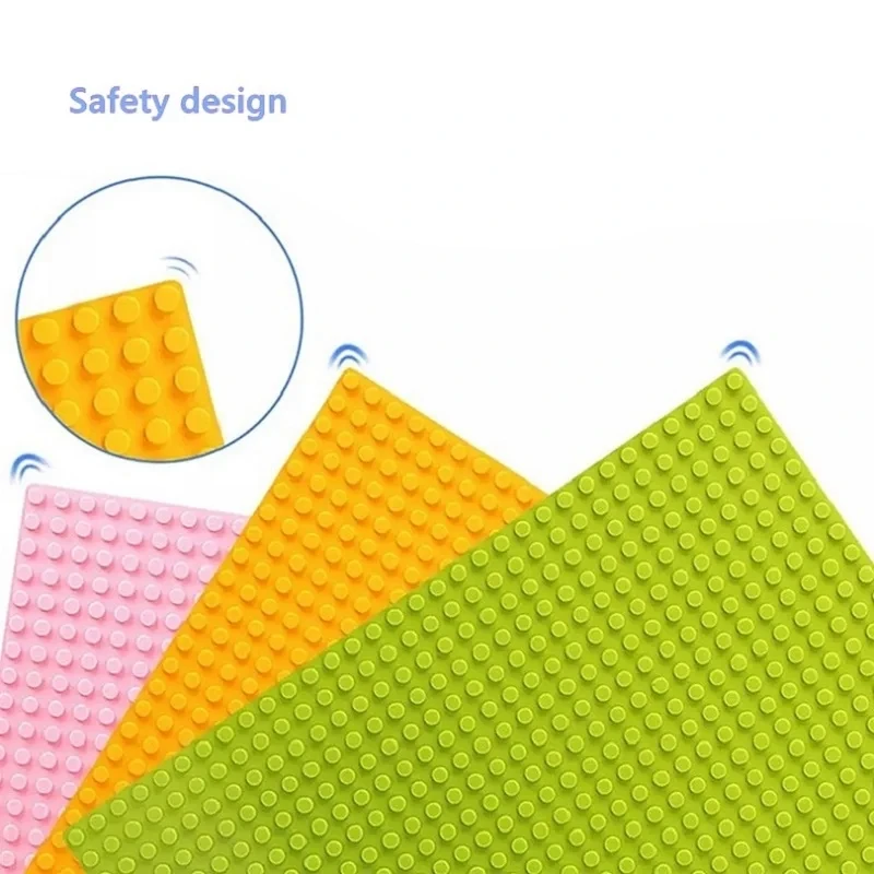 3 Упаковки Классической Опорной Пластины 32*32 16x32 16x16 Точечные Строительные Блоки