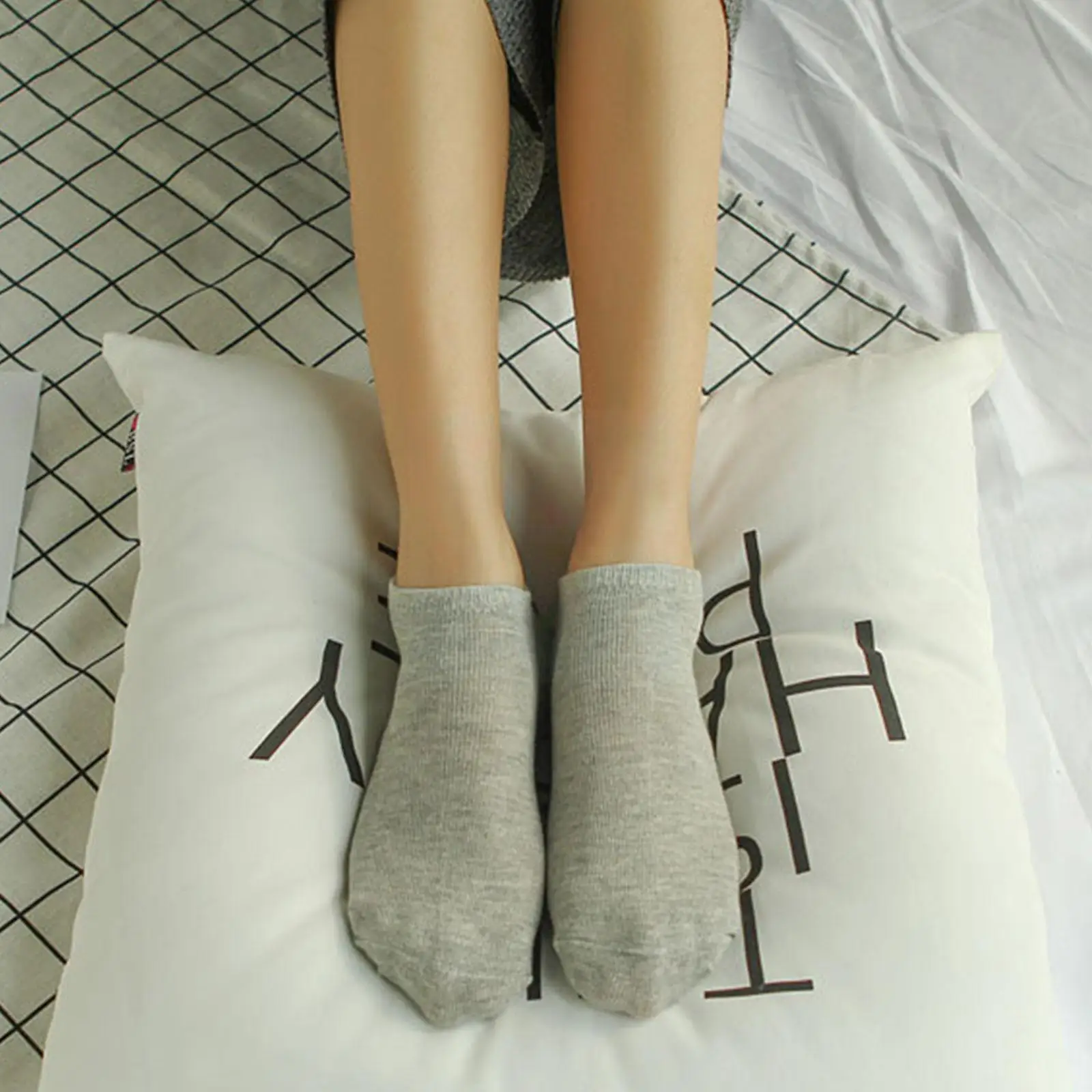 

2022 New Women Socks Sports Breathable Boat Socks Color Comfortable Short Socks Invisible Socks Socks Women's A5n8